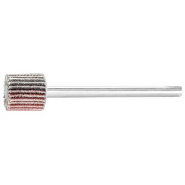 PFERD 45072 Mini Mounted Flap Wheel, Aluminum Oxide A, 3/8" Diameter x 3/8" Length, 1/8" Shank, 120 Grit, 75000 Max RPM (Pack of 10)