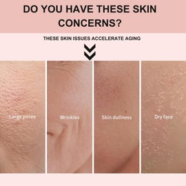 Triple Collagen Cream, Hydrating & Firming Collagen Jelly Face Cream with Niacinamide Hyaluronic Acid, Anti Wrinkle Face Cream for Women & Men, Korean Moisturiser for All Skin Types, Evens Skin Tone