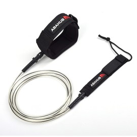 Abahub Premium Correa para Tabla de Surf Sup Leashes de Pierna Recto 9 Pies 7 mm de Espesor