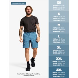 RevolutionRace Rambler Lightweight Pro Shorts for Men, Lightweight Shorts and Hiking Shorts for Men, Stellar