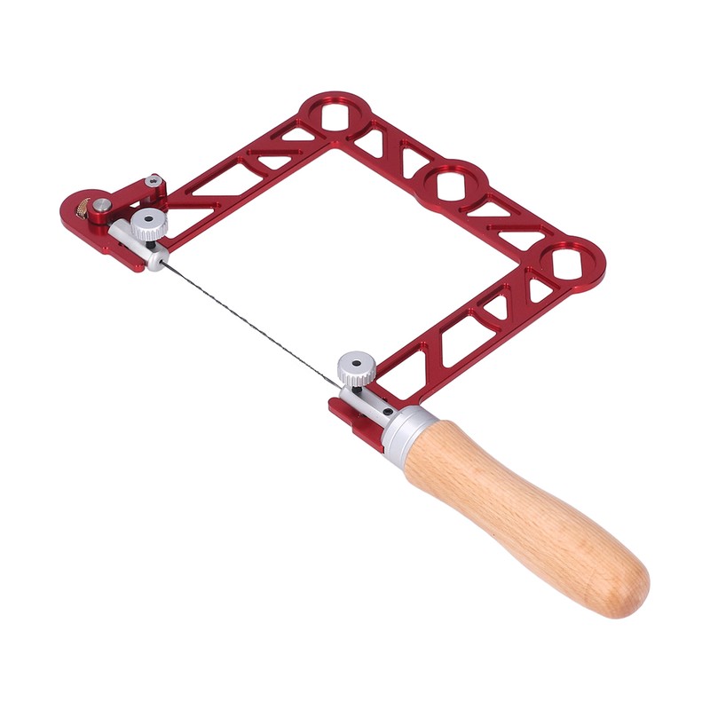 Mini Woodworking Hand Saw U Shape Wooden Handle Coping Saw