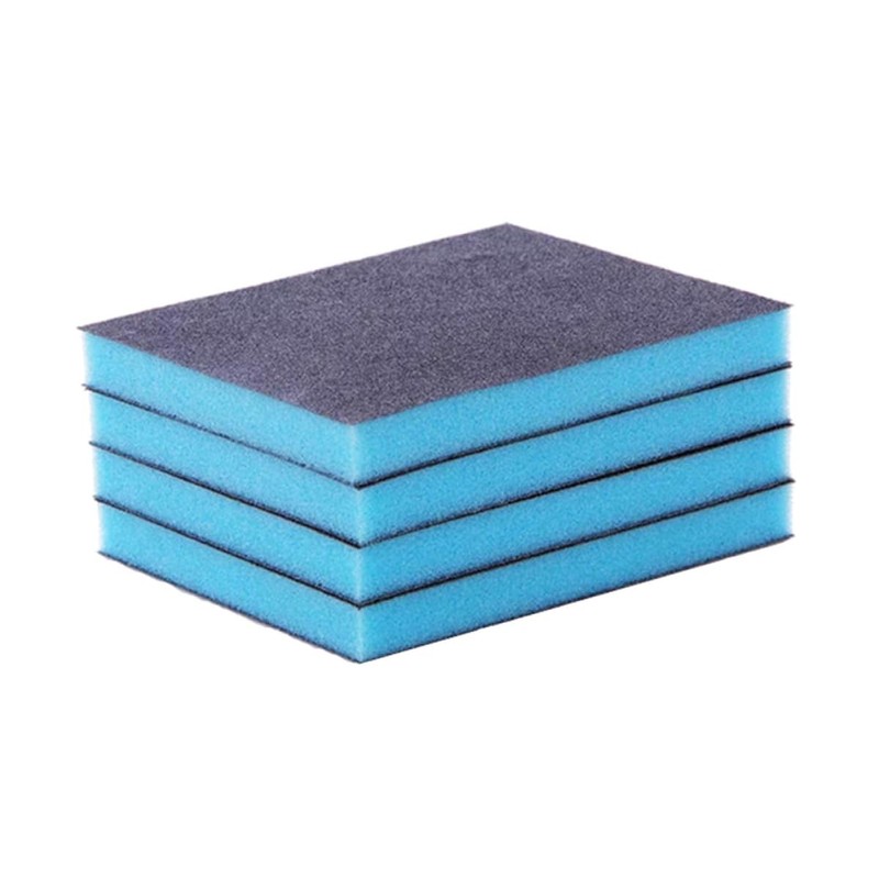 KOMBIUDA 4pcs Emery Sponge Wipe Brushes Durable Cleaning Sponges for