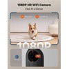 WOPET Automatic Cat Feeder with Camera for Two Cats, 6L