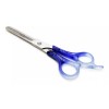 Lobo Tijera Entresacar Lobo Profesional Azul Traslucido 6.5pLG