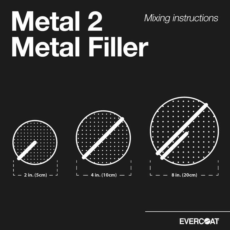 Evercoat Metal-2-Metal Aluminum Reinforced Highly Adhesive Filler for Metal Surfaces