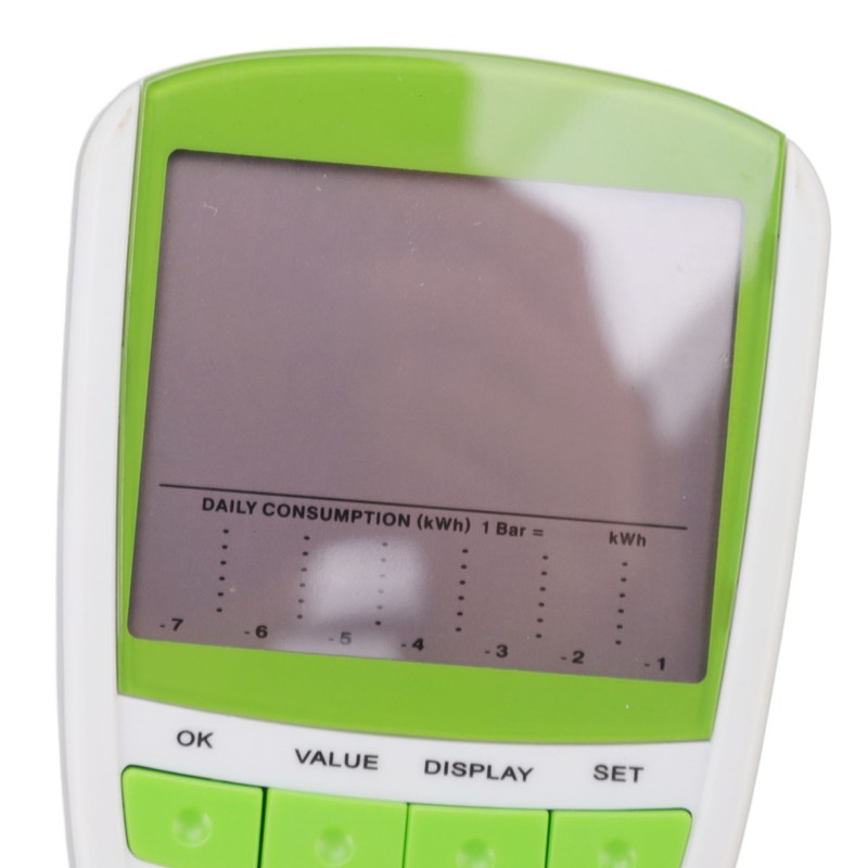 Watt Meter ABS 15A with Digital LCD Power Consumption Monitor