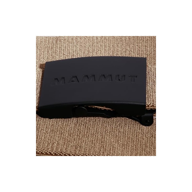 Mammut Logo Belt Unisex Adult Logo Belt, Dark Sand