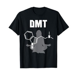 DMT Trypamine Tee Shirt Hallucinating Meditation Graphic Tee T-Shirt