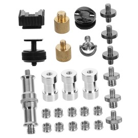 CAXUSD 1set Tripod Mount Adapter Screw Kit for Cameras Photography Accessories and Converters Construction for Stable Mounting and Easy Installation