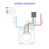 HEUXGIR Alexa Flush-Mounted Roller Shutter Switch, Smart Home Roller Shutter