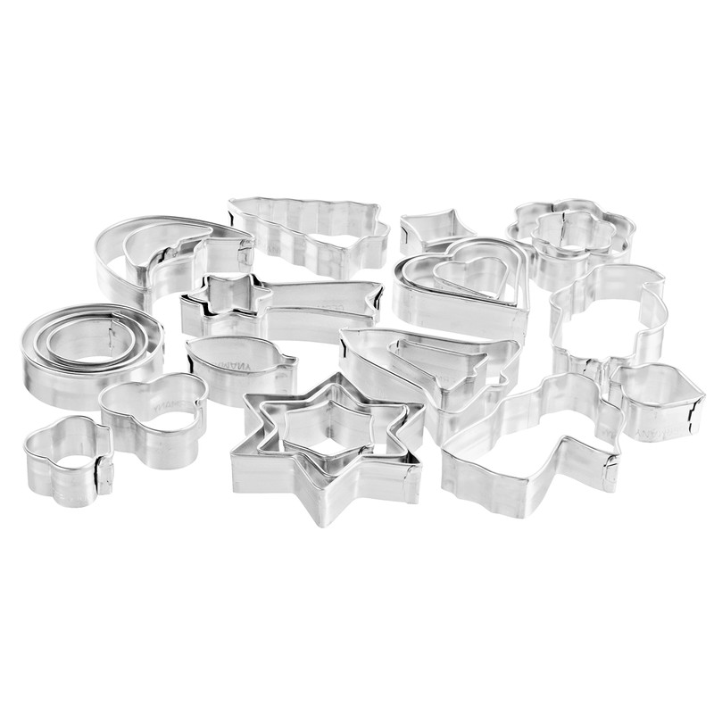 Zenker 7732 Pastry Cutters, Set of 25