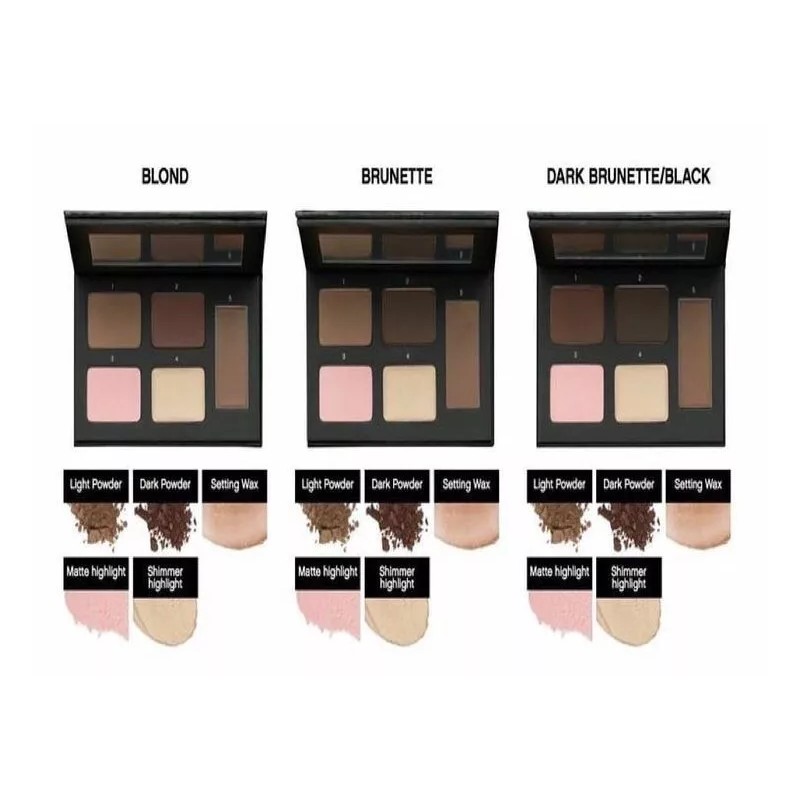 Younique Moodstruck Brow Obsession Palette - brunette-