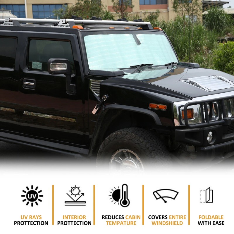 klend-cartrim Car windshield Sun Visor UV Protection Sun Shield For