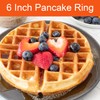 Stainless Steel Pancake Rings, 2 Packs 6 Inch Non-stick Omelette