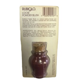 Rubiglo 2 Urns Rubiglo  Sun Powder Blush Urn sealed 0.10 oz PLUM TONE 0107