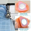 LetCart Magnetic Seam Guide for Sewing Machine, 3 Pieces Multifunctional