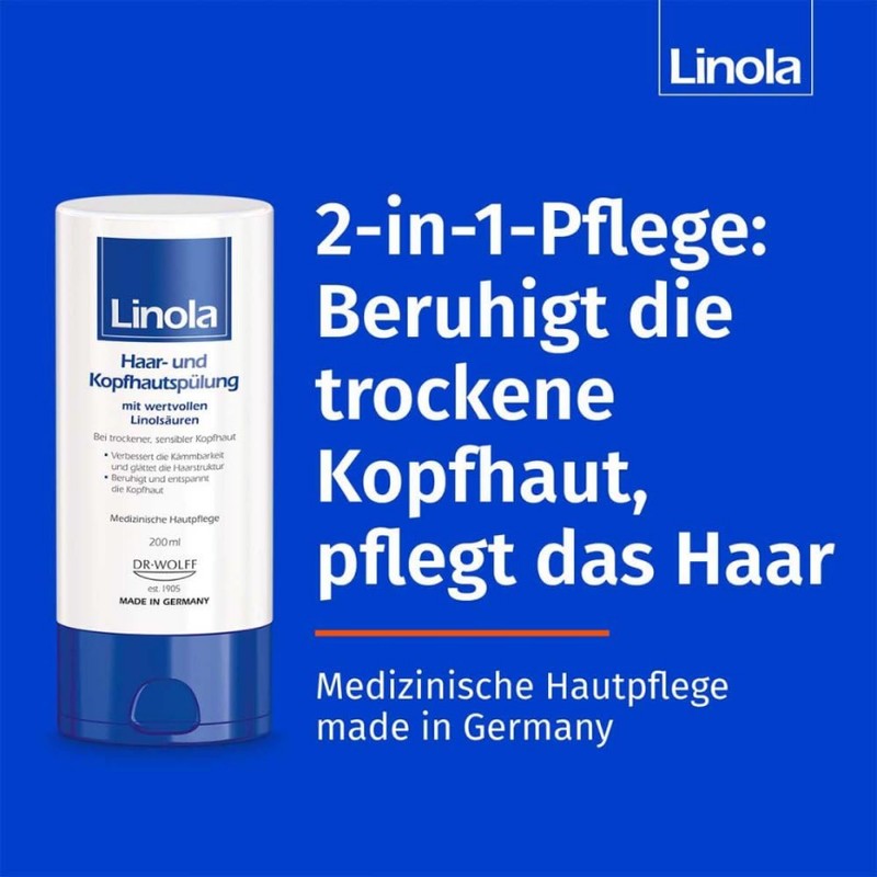 LINOLA Hair and Scalp Conditioner 200 ml