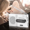 Portable AM FM Radio - Mini Radio with Telescopic Antenna