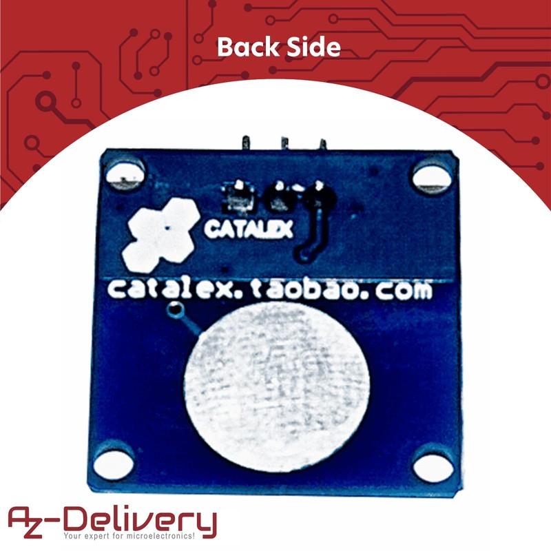 AZDelivery ⭐⭐⭐⭐⭐ Set of 5 TTP223B Digital Touch Sensor Capacitive