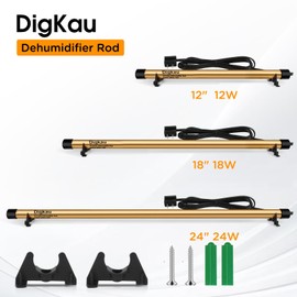 Gun Safe Dehumidifier Rod - High Power, Easy Installation Plug-in Dehumidifier, Superior Moisture, Keep Dry for Gun Safes,Cabinets, Closets (24 Inch)