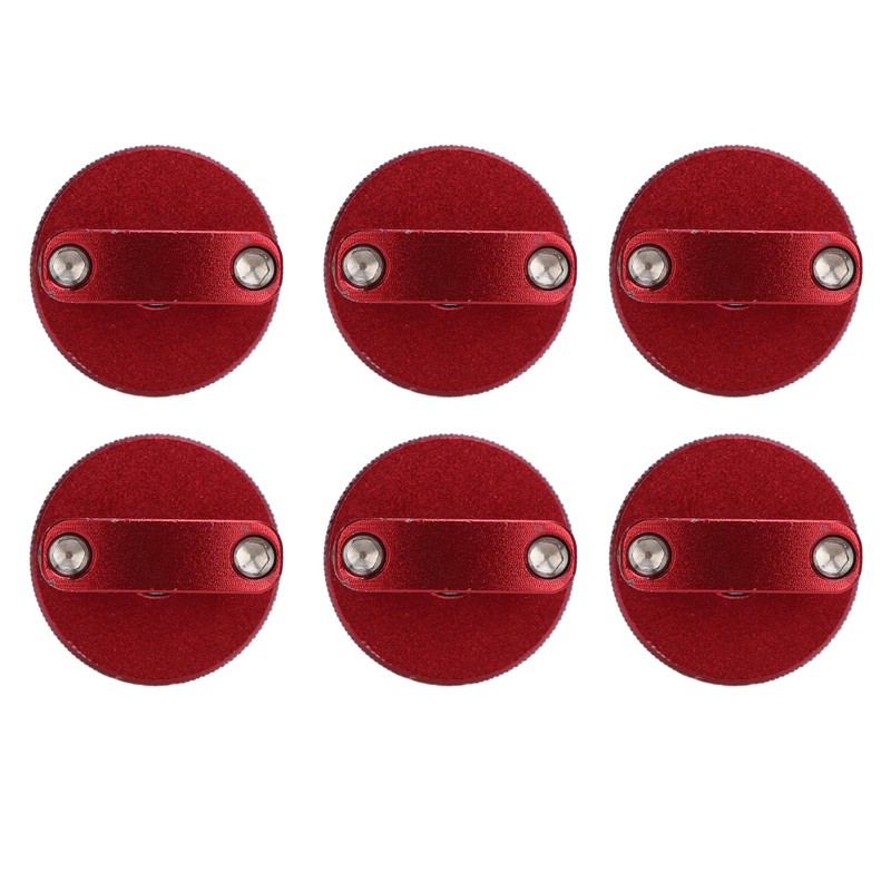 6PCS Hard Top Quick Removal Fastener Thumb Screw with D