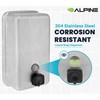 Alpine Industries Stainless Steel Soap Dispenser - Commercial Soap Dispenser