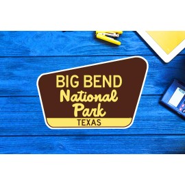 Big Bend National Park Texas Sticker 3.75" Vinyl Decal