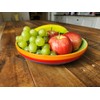Purity Style Hand Painted Rainbow Stripe Ceramic 22 cm Pasta
