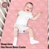 Unnivoll Travel Cot Sheets 95 x 65 cm Fitted Super