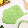 Lifaith 100% Cotton Kitchen Everyday Basic Terry Pot holder Heat