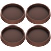 Furniture Coasters Caster Cups Furniture Leg Protectors 2.5 Inch 4pcs