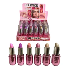 Romantic Rain Labial De Hadas Holográfico Diferentes Tonos Lipstick 6pz