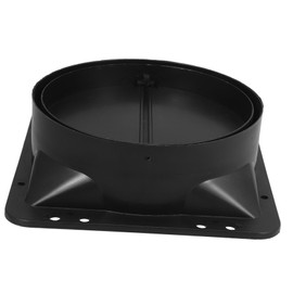 SEWACC Range Hood Non Return Check Valve Base for Kitchen Exhaust Vent Easy Installation Accessory for Residential and Commercial Kitchens