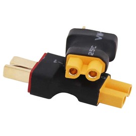5pcs XT30 XT-30 Female Plug Connector to T-Plug Deans Style Male Connector Conversion Adapter