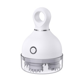 ORIA Electric Head Massager, Portable Pet Massager for Dogs and Cats with 4 Rotating Heads, Scalp Massager with 3 Levels of Adjustment for Soothe Nerves, Helps Joint Health