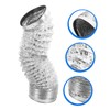 SHINEOFI Flexible Chimney Flue Aluminum Foil Durable Vent Hose for