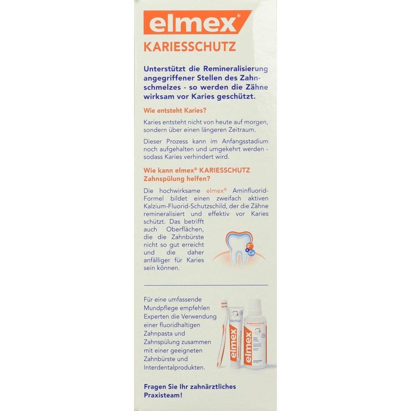 elmex KARIESSSCHUTZ Tooth Rinse 400 ml