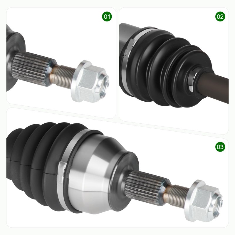 Front Left Driver Side CV Axle Shaft Assembly Fits for