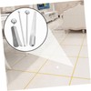 Operitacx 2 Sets Stainless Steel Caulking Tool Kit Concrete Finishing
