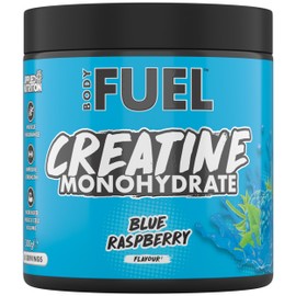 Applied Nutrition BodyFuel Creatine Monohydrate Powder, Increases High-Intensity Physical Performance, Blue Raspberry (300g - 60 Servings)