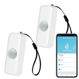 ZigBee Motion Sensor, Intelligent Motion Sensor for Home Security, Wireless Motion Sensor. ZigBee Hub Required. Pack of 2