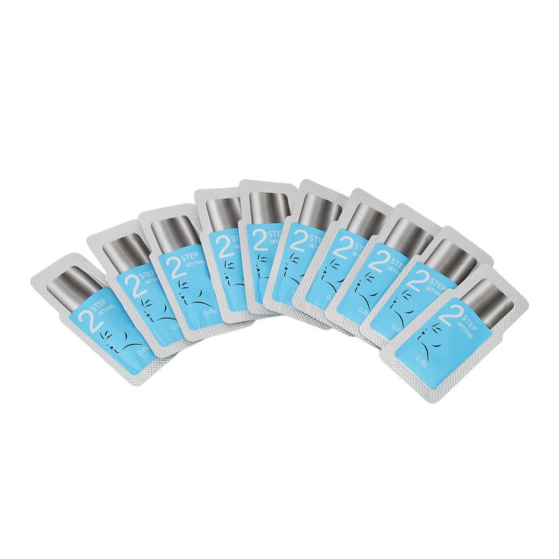 10pcs Lash Perming Fixation Agent Semi Permanent Skin Friendly Eyelash