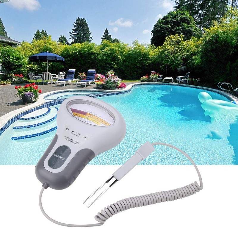Diyeeni 2 in 1 Portable PH Chlorine Tester, Water Quality