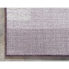 Unique Loom Del Mar Collection Contemporary Transitional Purple Area Rug