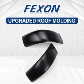 FEXON 2PCS Upgraded Roof Molding Compatible with Ford 1999-2007 F-250 F-350 F-450 F-550 Super Duty Left Driver Side LH and Right Passenge RH