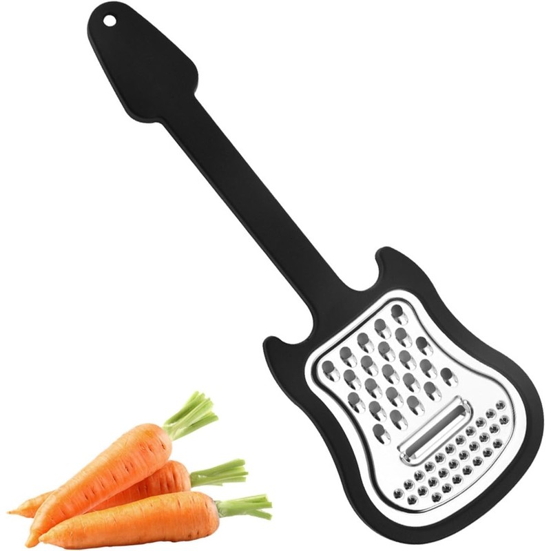 Black Cheese Grater, Stainless Steel Cheese Shredder, Handheld Graters for