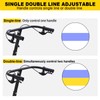 CXRCY Upgraded Double Line/Single Line Striping Line Marking Machine, Adjustable
