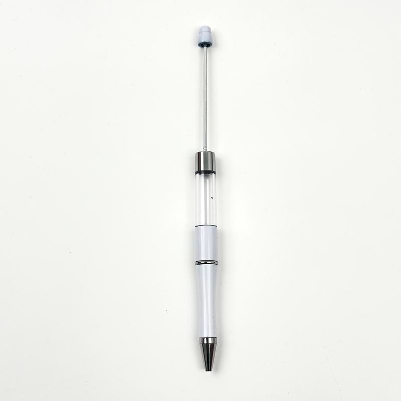 【P190】10PCS Creative DIY empty tube crystal plastic beaded ballpoint pen:_3#