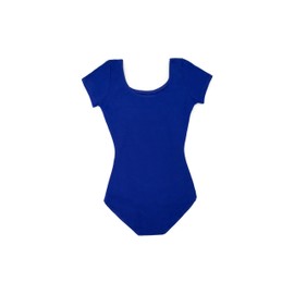 Capezio Women's Classic Short Sleeve Leotard,Royal,X-Large