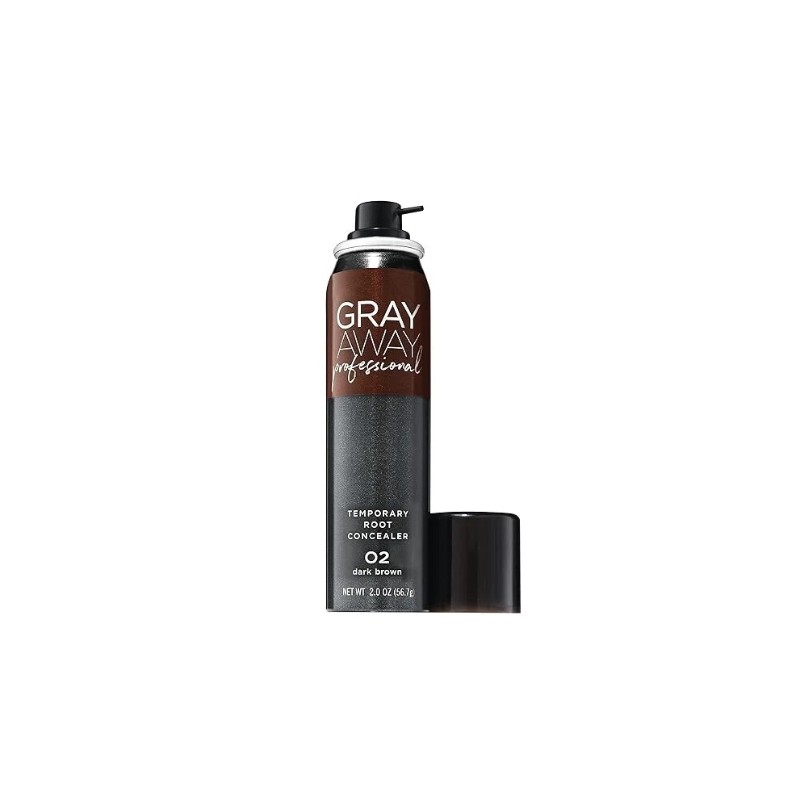 2 Pack Everpro Gray Away Professional Temporary Root Concealer Dark